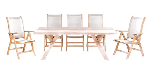 DEOKORK Teaková zostava SPIDER DIVA