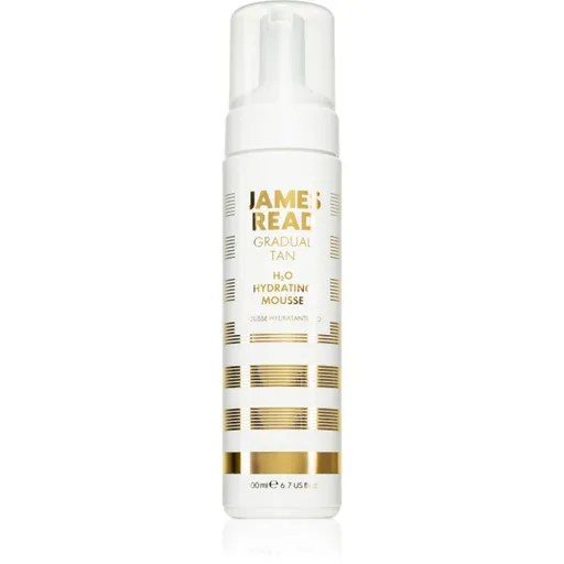 James Read Gradual Tan H2O Hydrating Mousse samoopaľovacia pena s omladzujúcim účinkom 200 ml