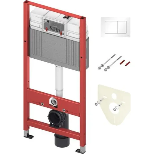 Set do sadrokartónu k WC TECE vr. tlačidlá biela 9.400.413