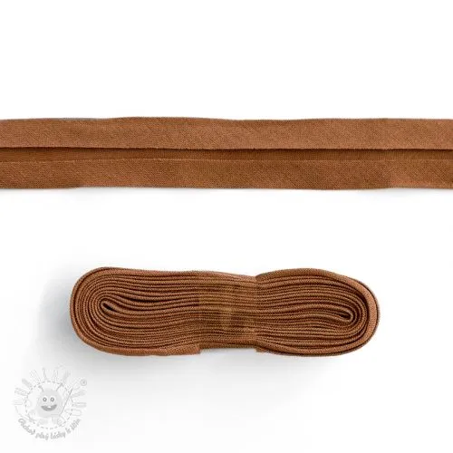 Lemovací prúžok bavlna - 3 m brick