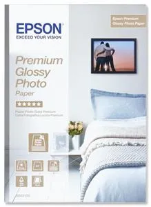 EPSON Premium Glossy Photo Paper A4 15 listov