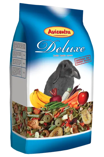 AVICENTRA Králik Deluxe krmivo pre králiky 500g
