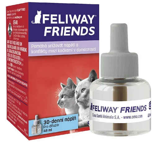 Feliway Friends náplň - upokojujúci feromón pre mačky 48ml