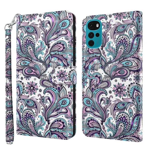ART Peňaženkový kryt Motorola Moto G22 SWIRL PATTERN