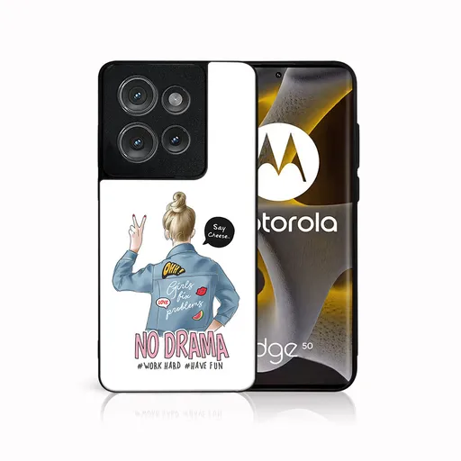MY ART Ochranný kryt pre Motorola Edge 50 NO DRAMA (138)