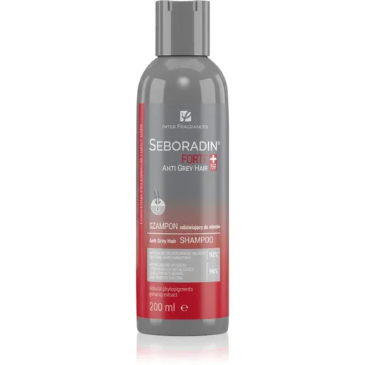 Seboradin Forte šampón proti šediveniu tmavých vlasov 200 ml