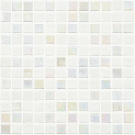 Sklenená mozaika Mosavit Tessa blanco 30x30 cm lesk TESSABL