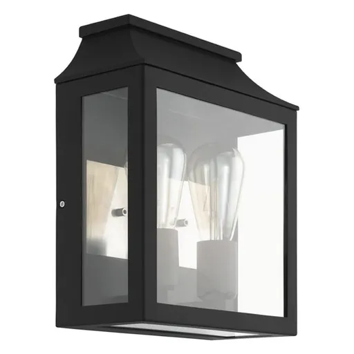 Nástenné svetlo Eglo SONCINO Slitina hliníku čierna 97294