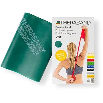 Thera-Band 2 m zelená (8594180680043)