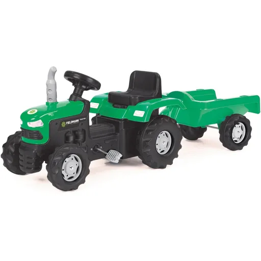 Buddy Toys Šlapací traktor s vozíkem BPT 1013