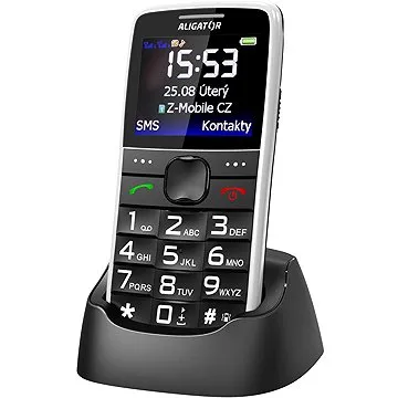 Aligator A675 Senior biely (A675WT)