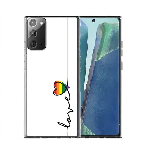 PROTEMIO MY ART Ochranný kryt Samsung Galaxy Note 20  LOVE (054)