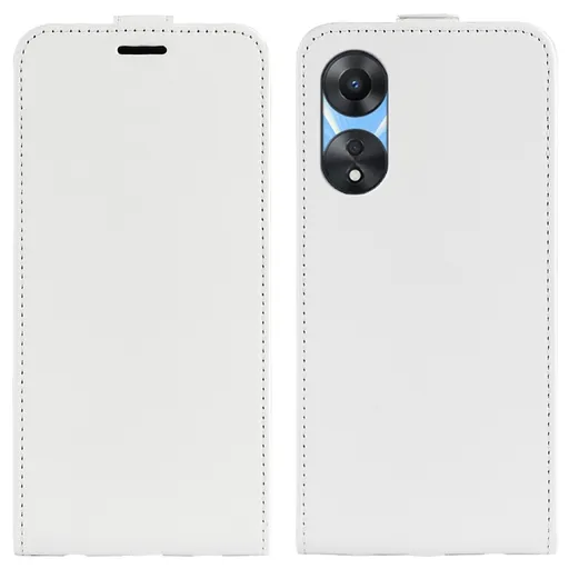 Vyklápacie puzdro pre Oppo A58 biele