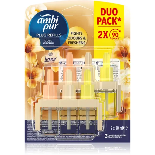 AmbiPur 3volution Gold Orchid náhradná náplň 2x20 ml
