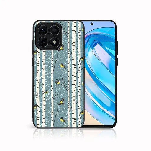 MY ART Kryt s vianočným dizajnom Honor X8a BIRCH (072)