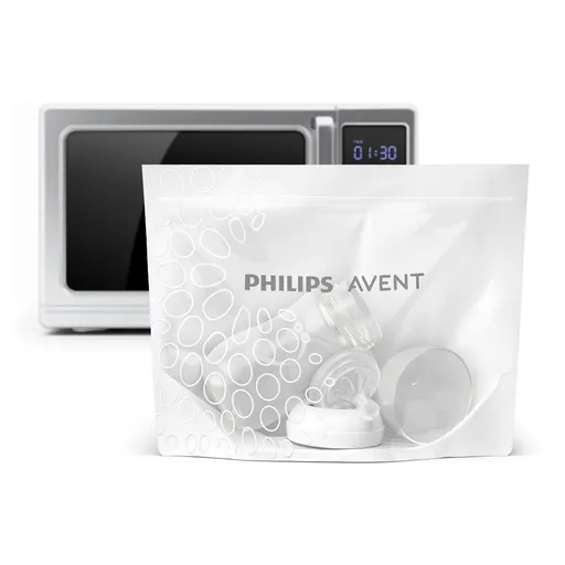 PHILIPS AVENT Vrecká sterilizačné do mikrovlnnej rúry, 5 ks