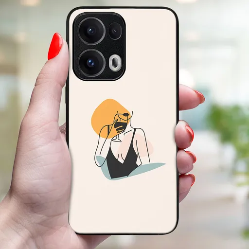 MY ART Ochranný kryt pre Oppo Reno13 Pro 5G WOMAN (197)