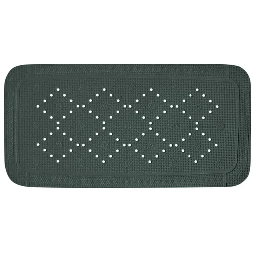 Spirella Protiskluzová podložka do vany ALASKA,tmavě zelená, 71 x 36 cm