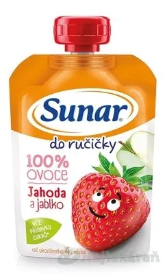 Sunar do ručičky jahoda a jablko 100g