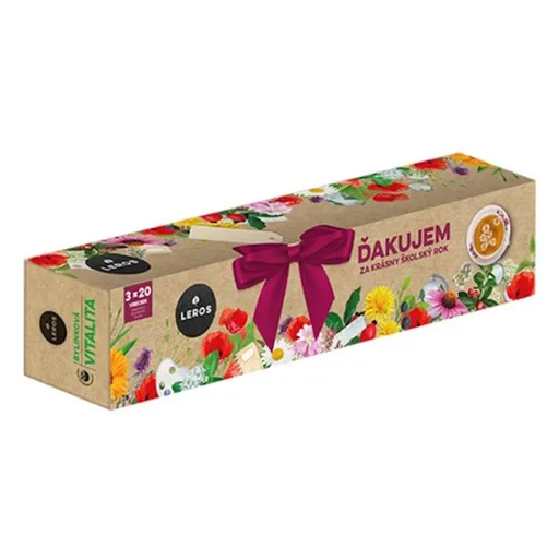 LEROS Ďakujem za krásny školský rok 3 x 20 vrecúšok