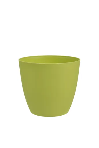 PLASTKON - Kvetináč dekoračný ELLA 18cm, zelený
