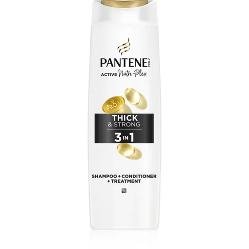 Pantene Pro-V Active Nutri Plex Thick&Strong šampón pre slabé a poškodené vlasy 3v1 325 ml