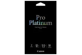 Canon fotopapier PT-101 Photo Paper PRO Platinum - 10x15cm (4x6inch) - 300g/m2 - 50 listov - lesklý