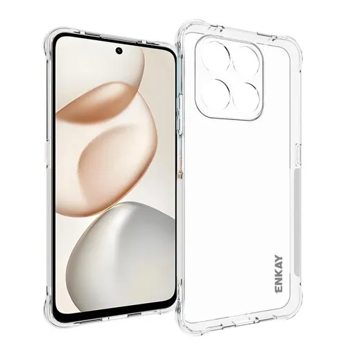 ENKAY AIRBAG Extra odolný kryt Honor 400 Smart 5G / Honor X7d priehľadný