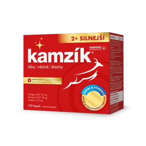 Cemio Kamzík Darček 2x silnejší + súťaž 120 kapsúl