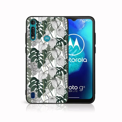 MY ART Ochranný kryt pre Motorola Moto G8 Power Lite LEAF (175)