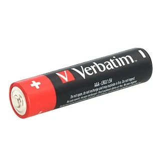 Verbatim 49502, Jednorazová alkalická batéria, ceruzková, AAA, 1.5V, blistr, 8-pack, 49502