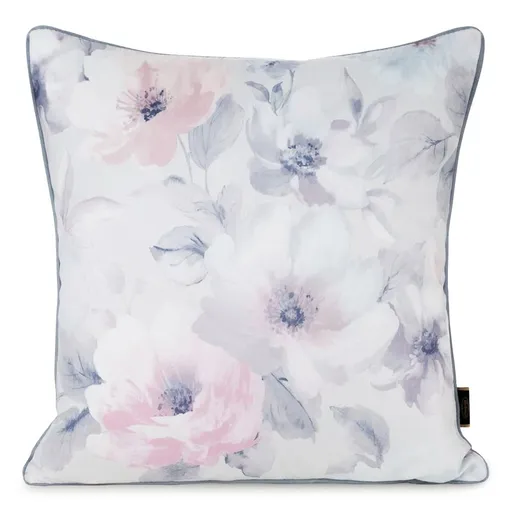 ArtFir Obliečka na vankúš VELVET 153 | krémová/ružová 45 x 45 cm