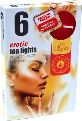 ADMIT - Sviečky čajové 6ks erotic