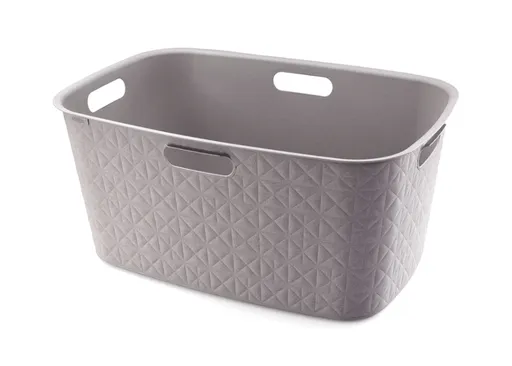 CURVER Kôš na čistú bielizeň SOFTEX 45L | sivá
