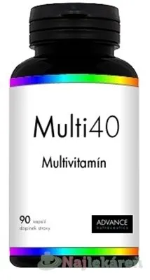 Advance MULTI40 Multivitamín pre ženy 90 kapsúl