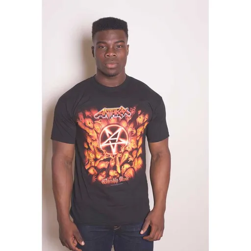 Anthrax tričko Worship Music Čierna M