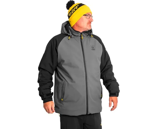 Black cat bunda cat shield storm jacket - m