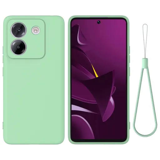 RUBBER Ochranný obal pre Xiaomi Poco M7 Pro 5G zelený
