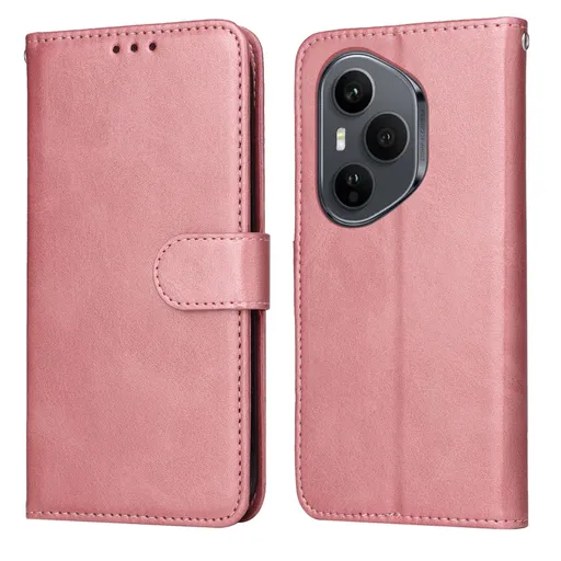 SMOOTH Peňaženkové puzdro pre Honor 400 Pro 5G ružové