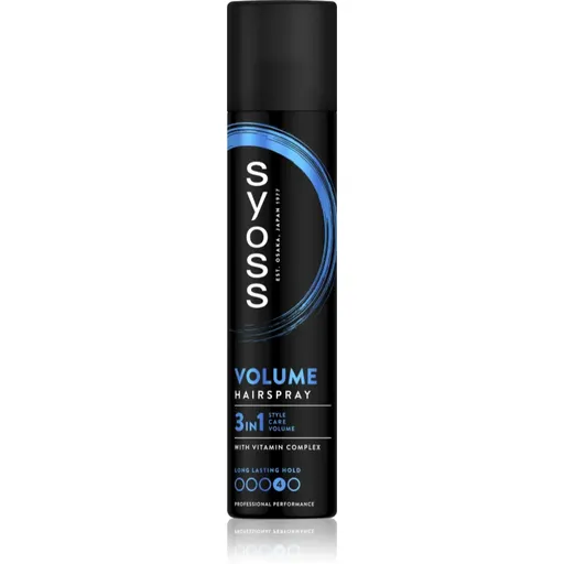 Syoss Volume Hairspray lak na vlasy so silnou fixáciou 48h 300 ml