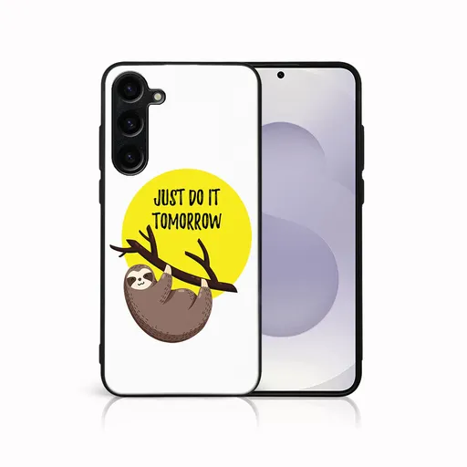 MY ART Ochranný kryt pre Samsung Galaxy S25 5G SLOTH (188)