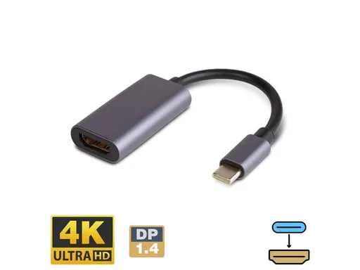 Adaptér DELIGHT 20338 USB-C/HDMI 0,16 m 4K