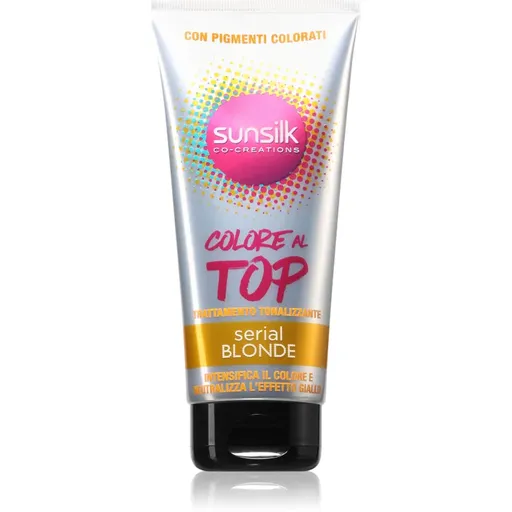 Sunsilk Top Colour intenzívna starostlivosť neutralizujúci žlté tóny Serial Blonde 180 ml