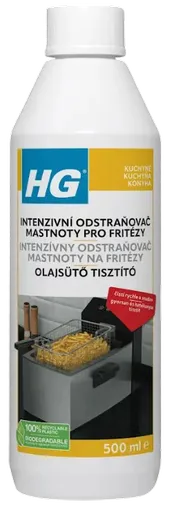 HG 616 - Intenzívny odstraňovač mastnoty na fritézy 500 ml