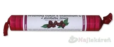INTACT Hroznový cukor vitamínC černice 40 g