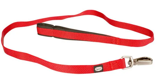 Vodítko DUVO+ EXPLOR NORTH nylon červené 100cm/20mm