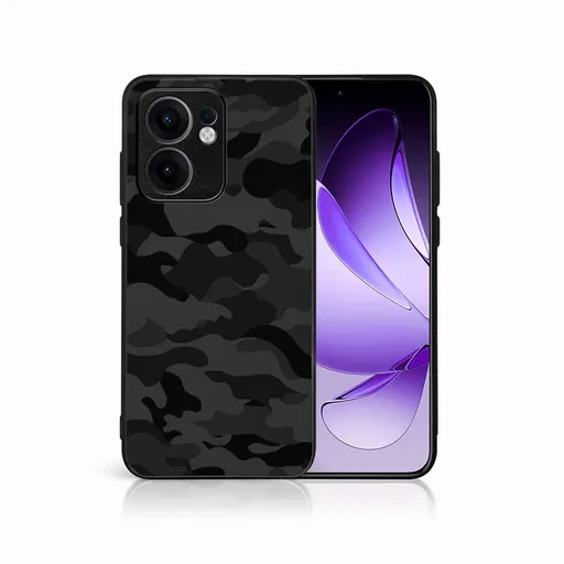 MY ART Ochranný kryt pre Oppo Reno13 F 5G / Reno13 FS 5G BLACK CAMO (234)