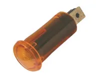 Kontrolka guľatá 12V DC žltá TIPA