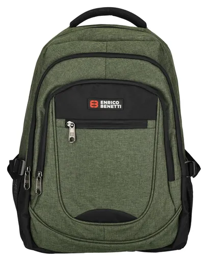 Batoh na notebook Enrico Benetti Hamburg Notebook Backpack 35,5 l Olive
