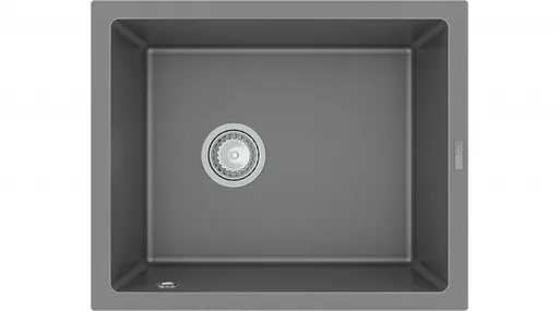 MEXEN MEXEN - Pedro granitový drez 1-miska 560x460 mm, sivá 6508561000-71